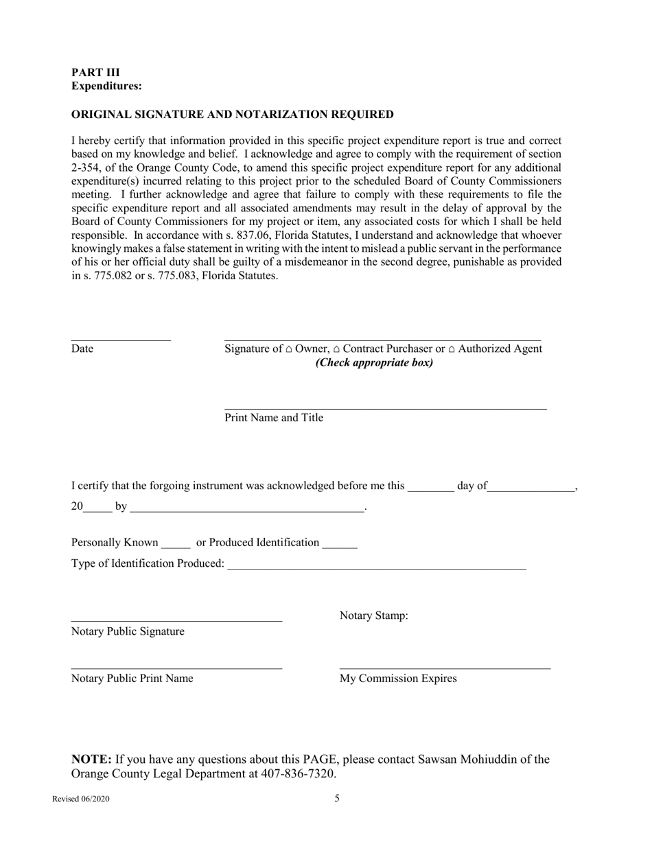 Zoning Manager Determination - Orange County, Florida, Page 5