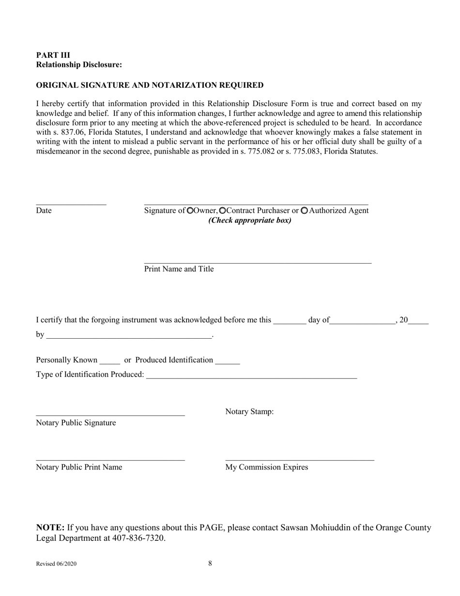 Zoning Manager Determination - Orange County, Florida, Page 8