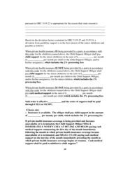 Appendix A Child Support Language - Butler County, Ohio, Page 3
