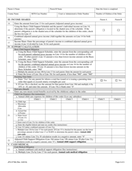 Form JFS07768 Sole/Shared Parenting Child Support Computation Worksheet - Ohio, Page 2