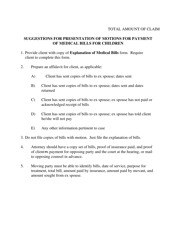 Form C33 Explanation of Medical Bills - Butler County, Ohio, Page 2
