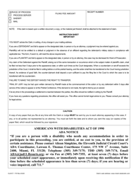 Form CLK/CT.175 Statement of Claim (For Work Done and Materials Furnished) - Miami-Dade County, Florida, Page 2