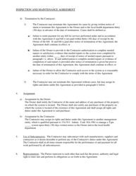 Inspection and Maintenance Agreement - Wake County, North Carolina, Page 3