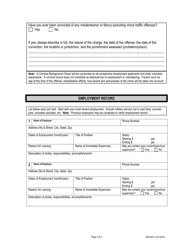 Volunteer Application - City of Mission, Texas, Page 2