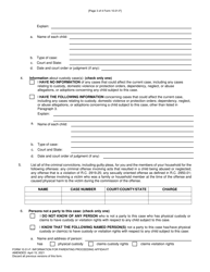 Form 10.01-F Information for Parenting Proceeding Affidavit (R.c. 3127.23(A)) - Franklin County, Ohio, Page 3