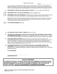 Form 10.01-Q Dating Violence Civil Protection Order (Dtcpo) Ex Parte - Franklin County, Ohio, Page 4