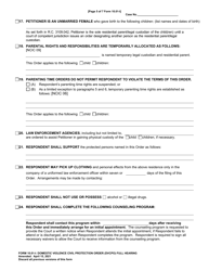 Form 10.01-I Domestic Violence Civil Protection Order (Dvcpo) Full Hearing - Franklin County, Ohio, Page 5