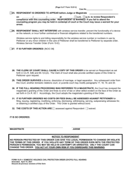 Form 10.01-I Domestic Violence Civil Protection Order (Dvcpo) Full Hearing - Franklin County, Ohio, Page 6