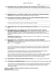 Form 10.01-J Consent Agreement and Domestic Violence Civil Protection Order - Franklin County, Ohio, Page 4
