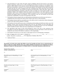Form E0340 Entry/Magistrate&#039;s Order Appointing Guardian Ad Litem - Franklin County, Ohio, Page 2