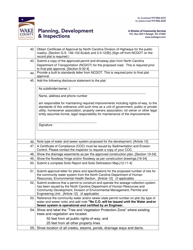 Regular Final Plat Subdivision Checklist - Wake County, North Carolina, Page 3
