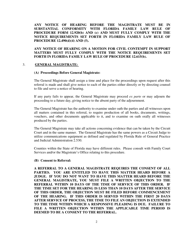 Order of Referral to General Magistrate - Temporary Needs Gms - Clay County, Florida, Page 2