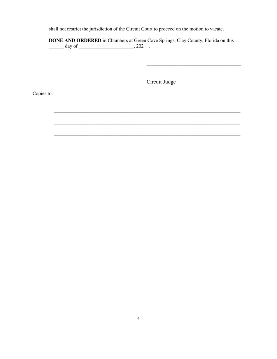 Order of Referral to General Magistrate - Miscellaneous Gms - Clay County, Florida, Page 4