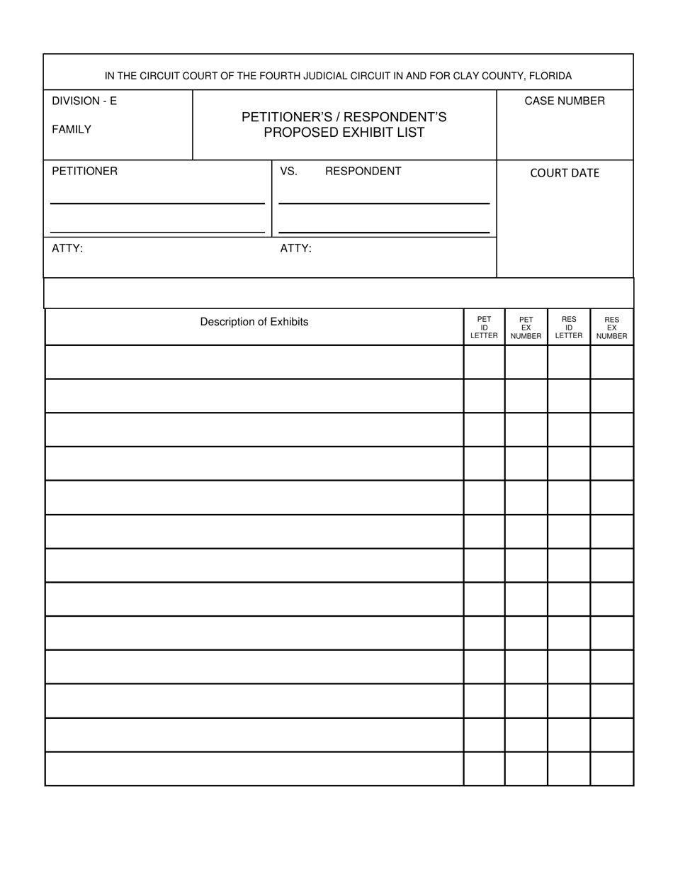 Third Amended Standing Order on Video Hearings - Judge Cox - Clay County, Florida, Page 3