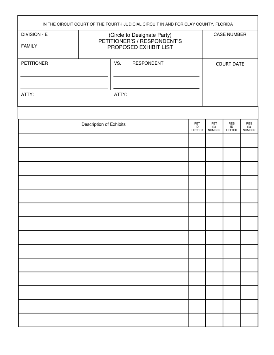 Standing Order on in-Person Hearings - Judge Cox - Clay County, Florida, Page 3