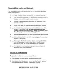 Application for Rezoning - Okaloosa County, Florida, Page 4