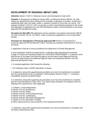 Document preview: Application for Development of Regional Impact Amendment - Okaloosa County, Florida