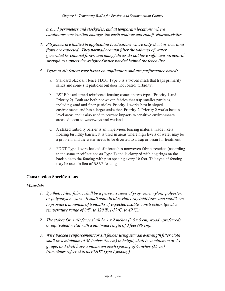 Erosion Control Statement - Okaloosa County, Florida, Page 3