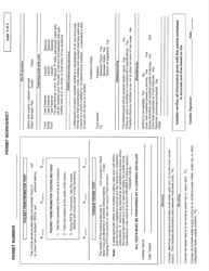 Mobile Home Permit Application - Okaloosa County, Florida, Page 5