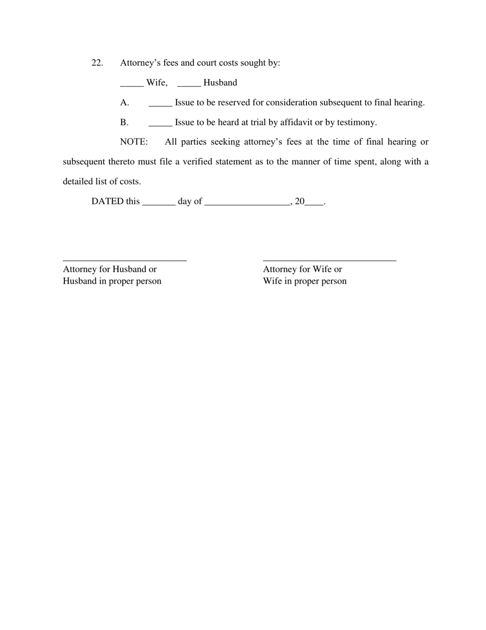 Pretrial Stipulation - Clay County, Florida, Page 6
