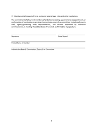 Application for Okaloosa County Boards, Commissions, Councils and Committees - Okaloosa County, Florida, Page 8