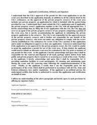 Film/Event/Public Assemblages Administrative Permit Application - City of Johns Creek, Georgia (United States), Page 4