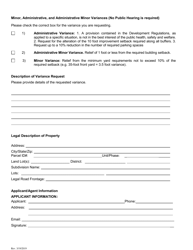 Variance Application (Administrative) - City of Johns Creek, Georgia (United States), Page 2