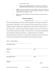 Fence Permit Application - City of Johns Creek, Georgia (United States), Page 5