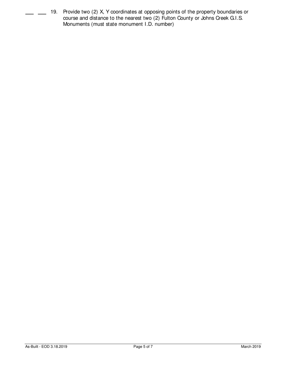 End of Development Application - City of Johns Creek, Georgia (United States), Page 5