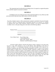 Stormwater Facilities Maintenance Agreement - City of Johns Creek, Georgia (United States), Page 4