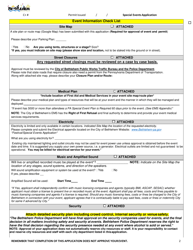 Special Event Application - City of Bethlehem, Pennsylvania, Page 2