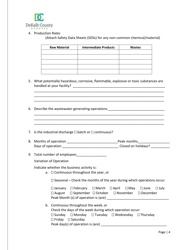 Industrial Wastewater Discharge Permit Application - DeKalb County, Georgia (United States), Page 4