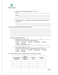 Industrial Wastewater Discharge Permit Application - DeKalb County, Georgia (United States), Page 5