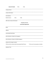 Business Safety Plan Workbook - Cook County, Illinois, Page 11