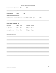Business Safety Plan Workbook - Cook County, Illinois, Page 21