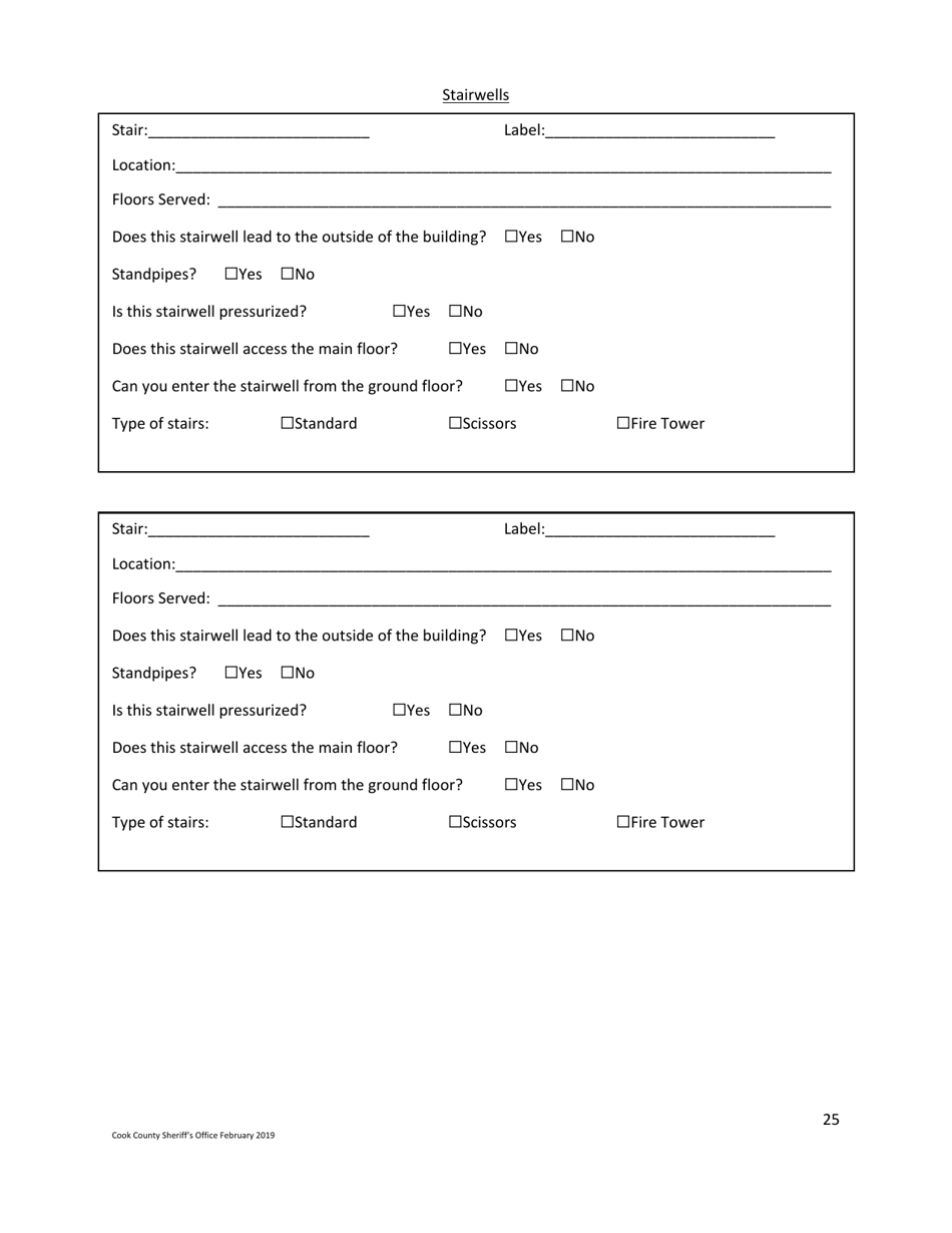 Business Safety Plan Workbook - Cook County, Illinois, Page 25