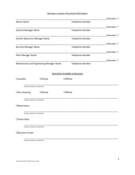Business Safety Plan Workbook - Cook County, Illinois, Page 2