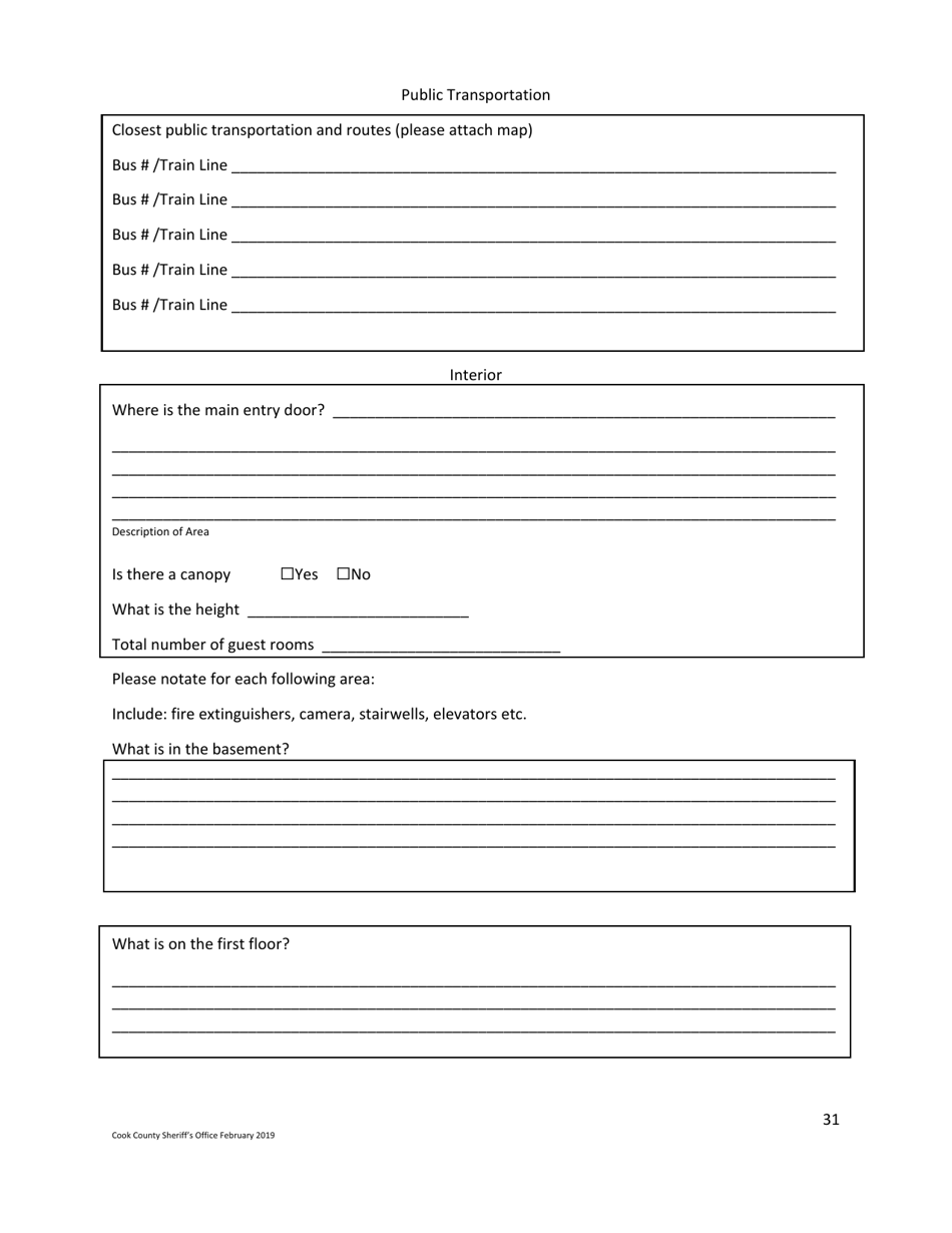 Cook County, Illinois Business Safety Plan Workbook - Fill Out, Sign ...