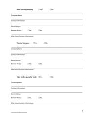 Business Safety Plan Workbook - Cook County, Illinois, Page 6