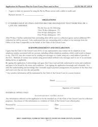 Form 337_033 Application for Payment Plan for Court Costs, Fines and/or Fees - Cook County, Illinois, Page 2