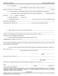 Form CCG0075 Attachment - Complaint (Post Judgment Proceedings) - Cook County, Illinois, Page 3