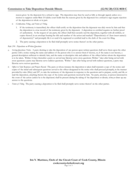 Form CCG0038 Commission to Take Deposition Outside Illinois - Cook County, Illinois, Page 3