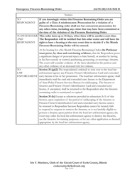 Form CCG0136 Emergency Firearms Restraining Order - Cook County, Illinois, Page 2