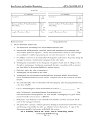 Form CCDR0019 Joint Petition for Simplified Dissolution - Cook County, Illinois, Page 2