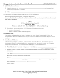 Form 7 (CCCH N102) Mortgage Foreclosure Mediation Referral Order - Cook County, Illinois, Page 2