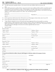 Form CCDR0008 Order Appointing Child&#039;s Representative, Guardian Ad Litem or Attorney for Minor Child(Ren) - Cook County, Illinois, Page 2