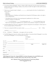 Form CCDR0057 Order for Genetic Testing - Cook County, Illinois, Page 2