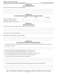 Form CCDR0043 Uniform Settlement Pretrial Conference Memorandum - Cook County, Illinois, Page 7