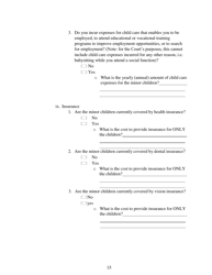 Preparing to Resolve My Case: Co-parenting - Cook County, Illinois, Page 15