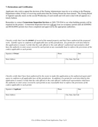 Application for Fence Permit - City of Albion, Michigan, Page 3